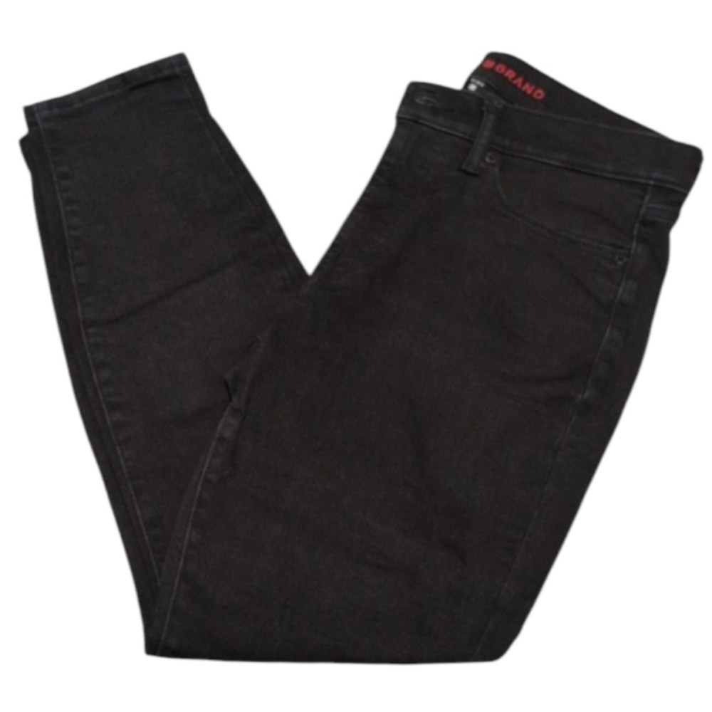 Lucky Brand Black Jeans Ava Mid-Rise Skinny 10/30A